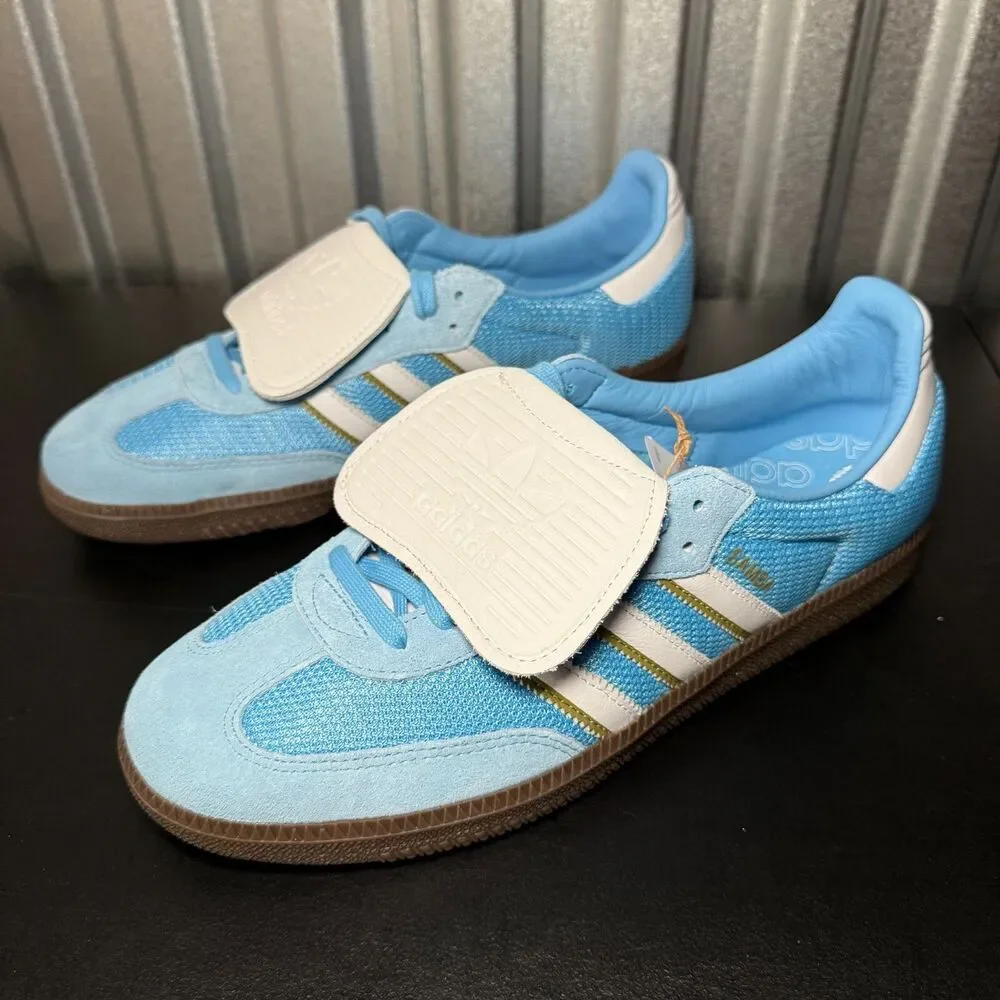 Adidas Originals Samba LT Semi Blue Burst White IE9170 Men's Size 10.5